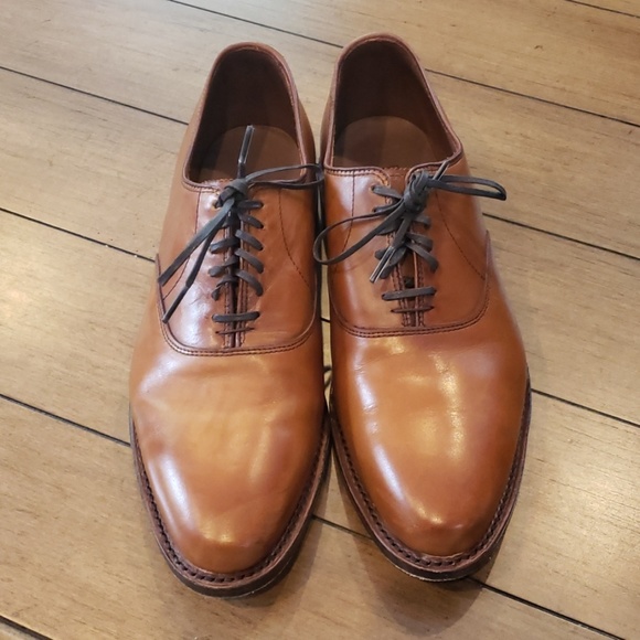 allen edmonds carlyle plain toe oxford